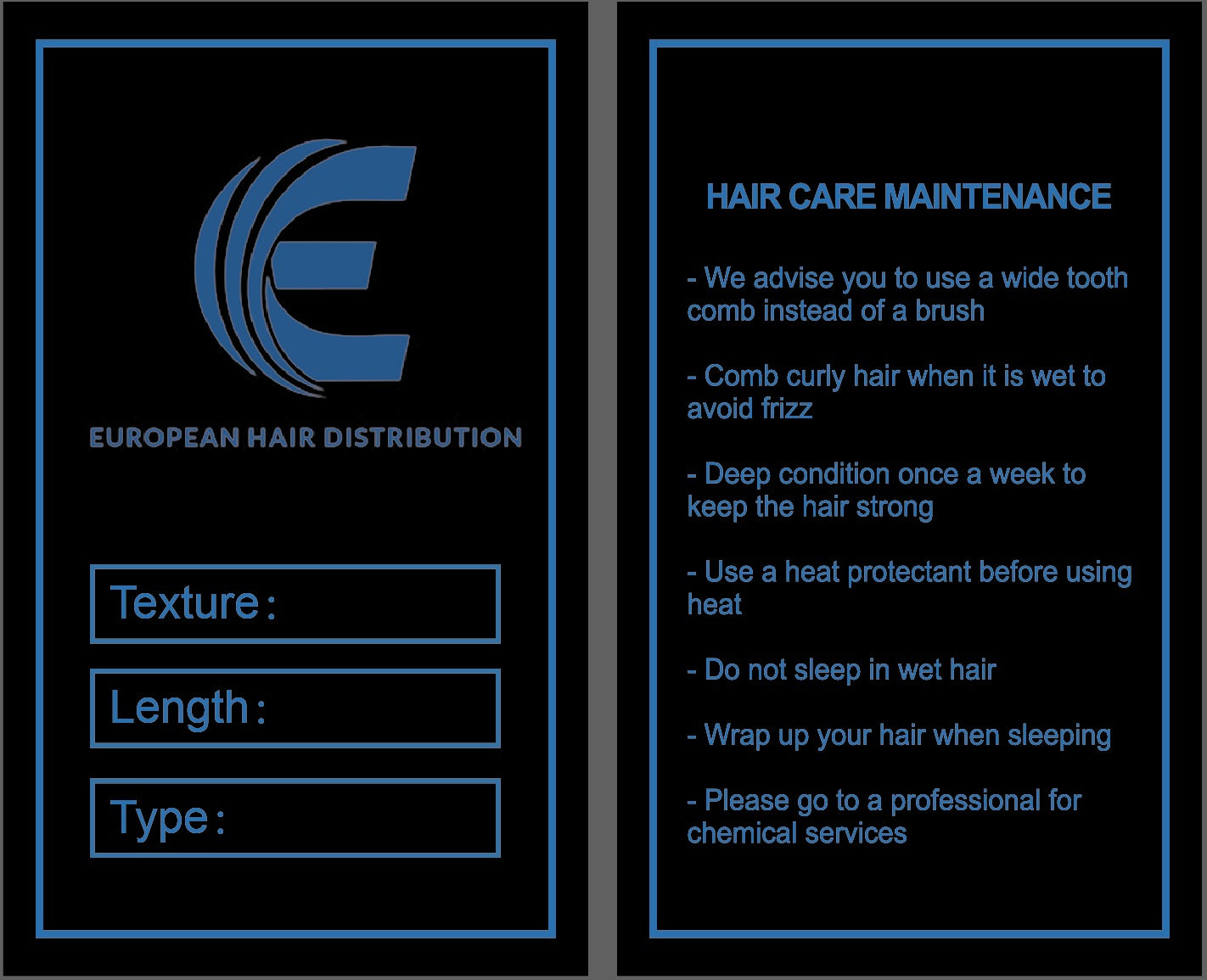 Packagings personnalisés