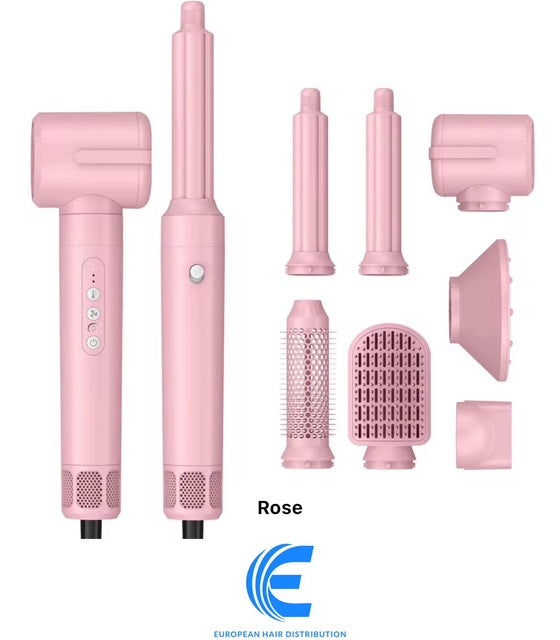 Kit Coiffure Multifonctions 7 en 1 – Sèche, Lisse & Boucle