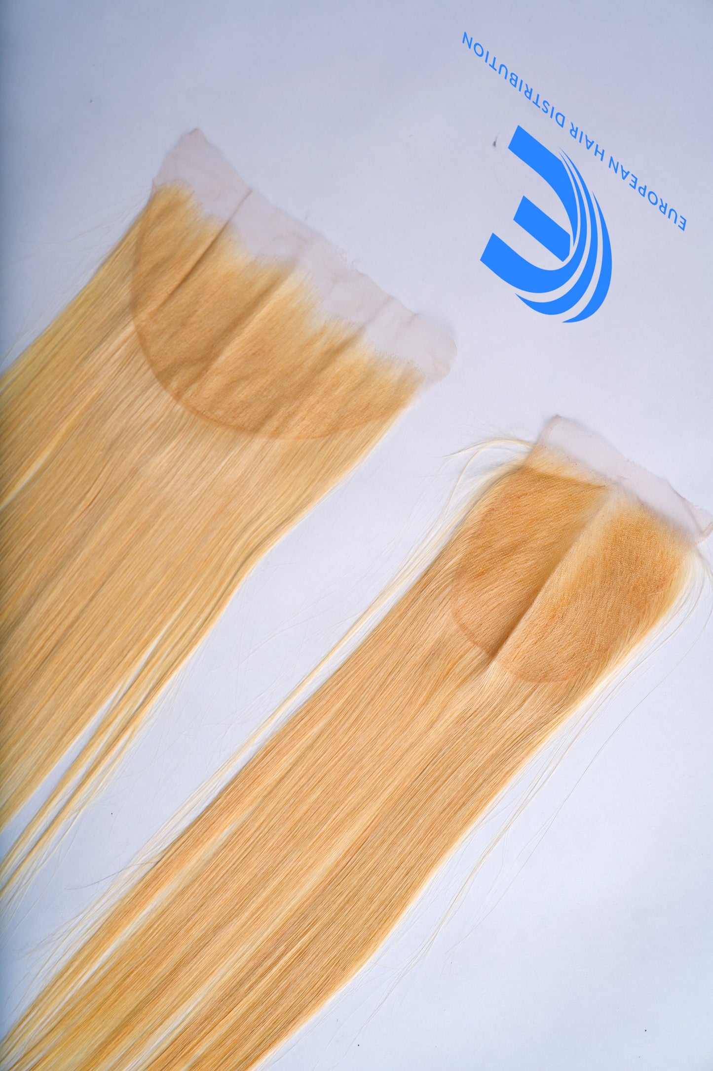 Single Hair Donor HD Lace Frontal Straight Blonde
