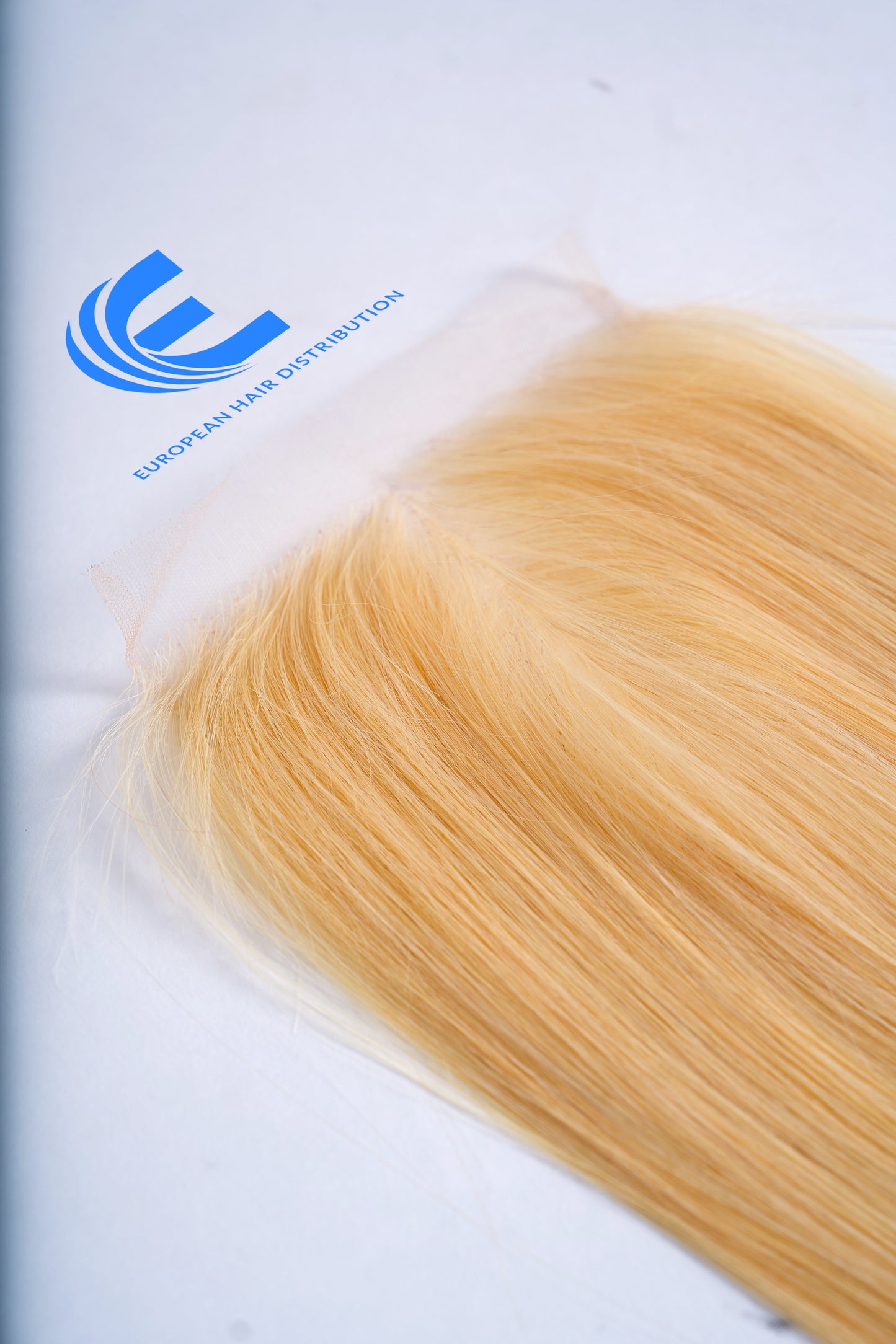 Single Hair Donor HD Lace Frontal Straight Blonde