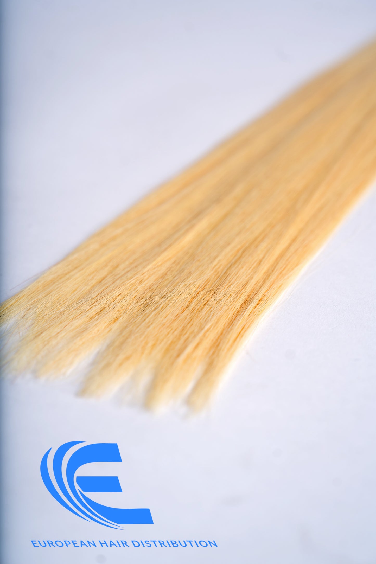 Single Hair Donor Straight Bundles Blond